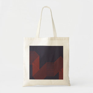 Bolso De Tela Naranja fresco ilustracion decorativo a la moda