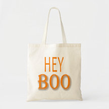 Naranja Hello Boo Tote Bag