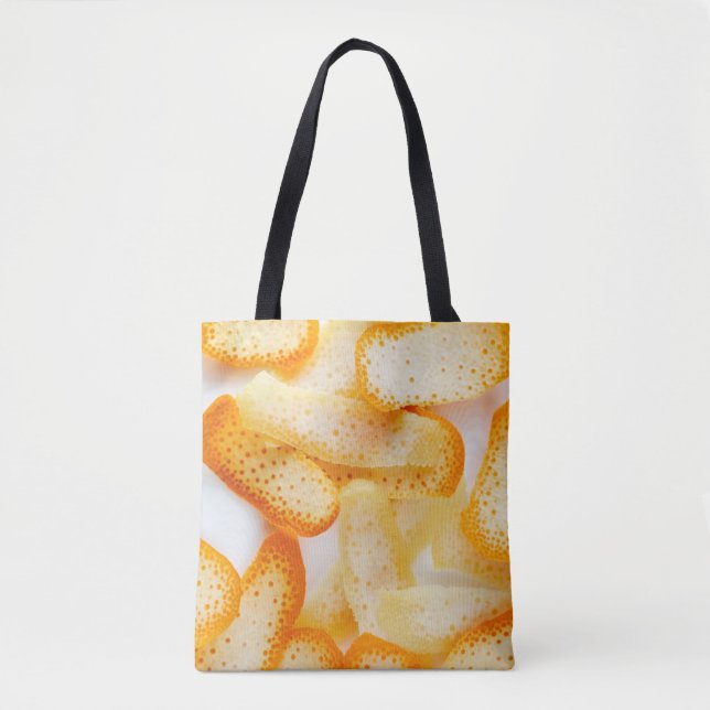 Bolso De Tela Naranja peels (Anverso)