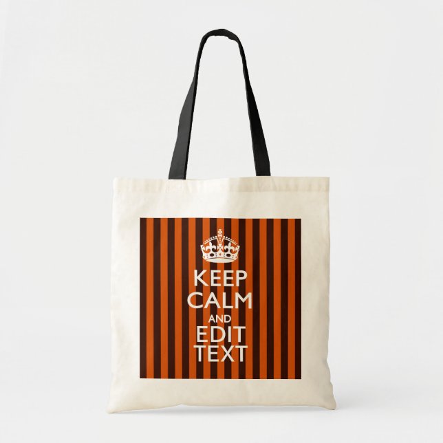 Bolso De Tela Naranja quemado personaliza este estilo de mantene (Frente)