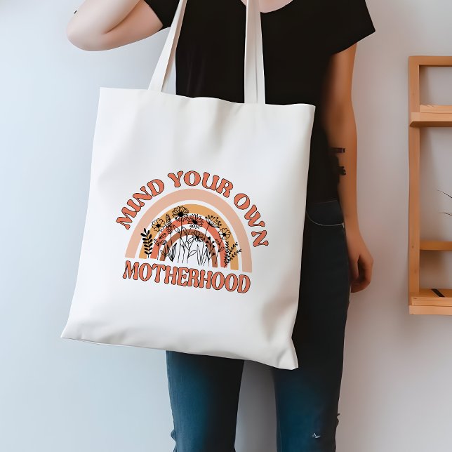 Bolso De Tela Naranja y Amarilla mente su propia madre (Subido por el creador)