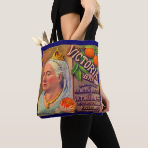 Bolso De Tela naranjas de la marca Victoria de los años 30