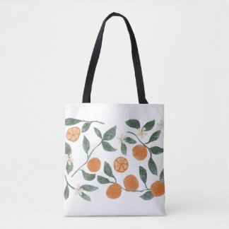 Bolso De Tela Naranjas Tote Bag