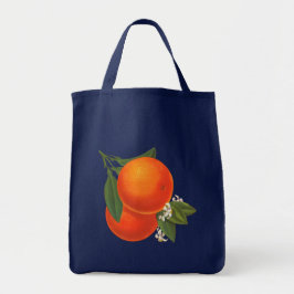 Bolso De Tela Naranjas Vintage Crate Art Canvas Tote
