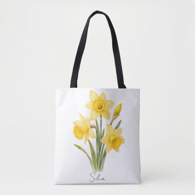 Bolso De Tela Narciso de Marzo (Anverso)
