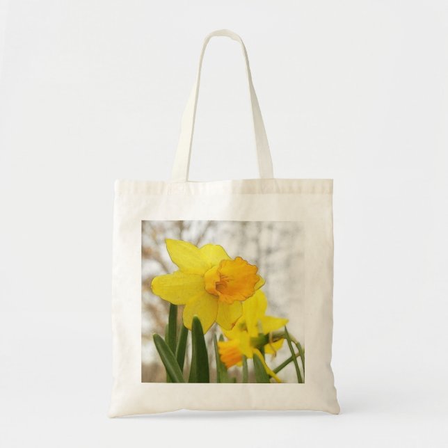Bolso De Tela Narcisos Sunlit (Frente)