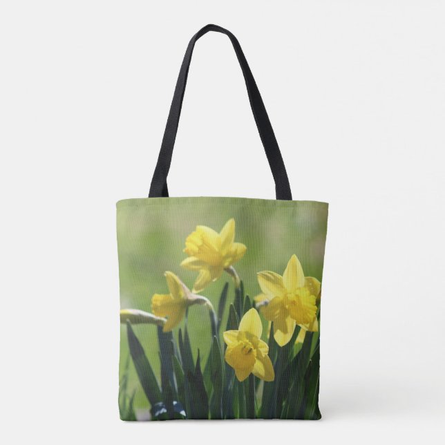 Bolso De Tela Narcisos tempranos Minnesota septentrional de la (Reverso)