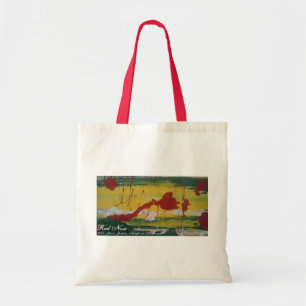 Bolso De Tela Nariz Roja
