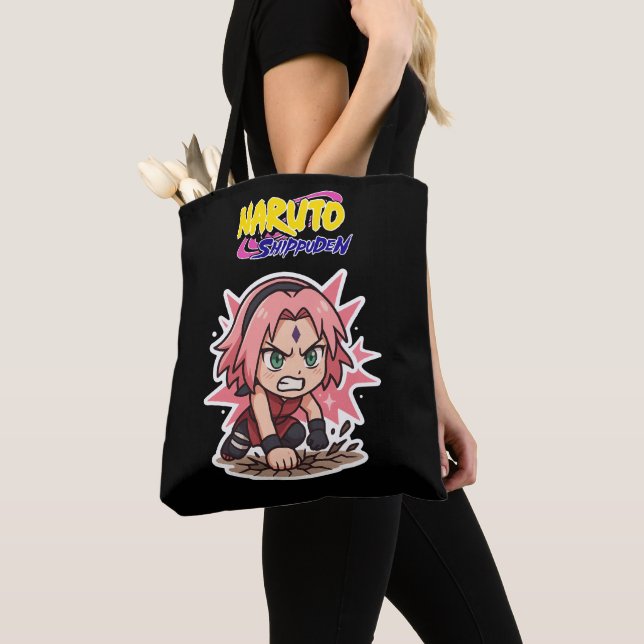 Bolso De Tela Naruto (Detalle)
