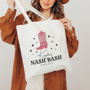 Bolso De Tela Nash Bash Nashville Vaquera Despedida de Soltera