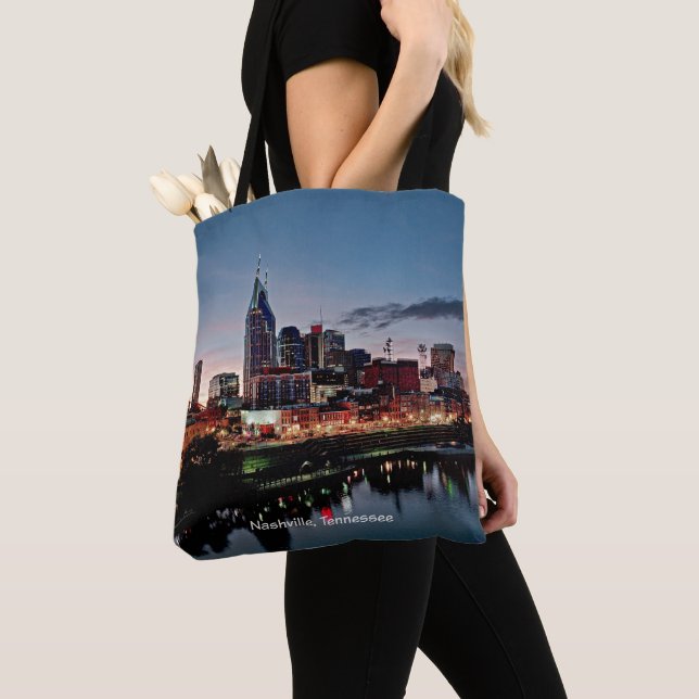 Bolso De Tela Nashville, perfil en Tennessee (Detalle)