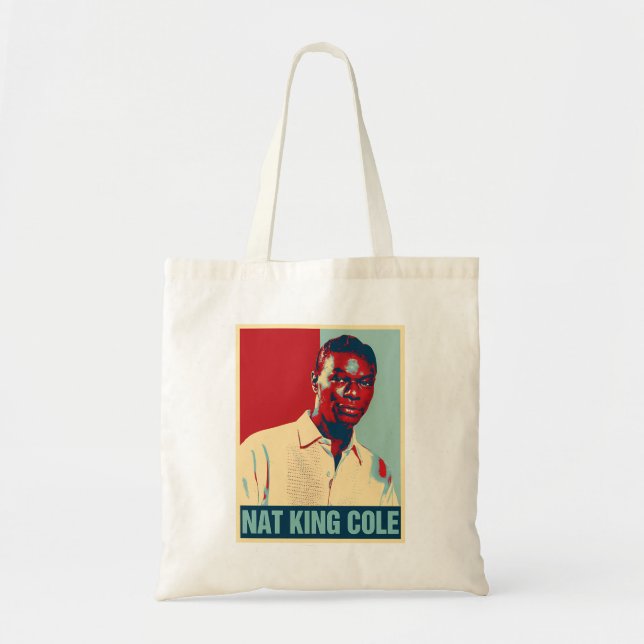Bolso De Tela Nat King Cole (Frente)