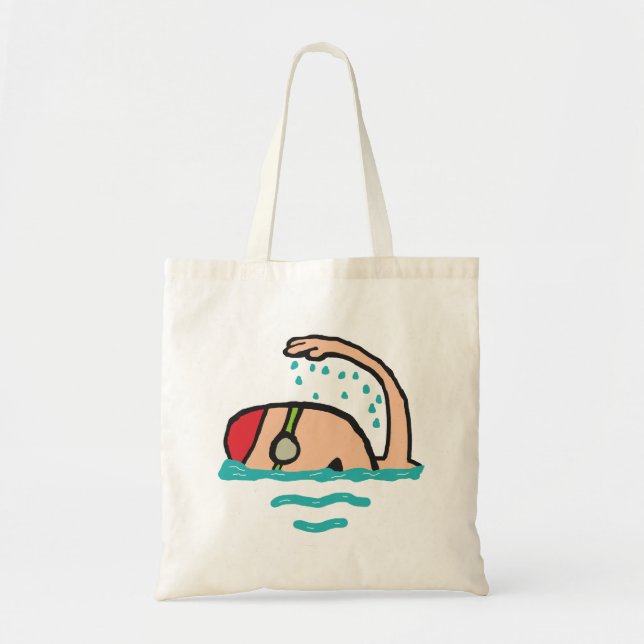 Bolso De Tela Natación (Frente)