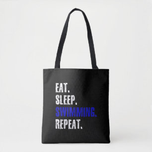 Bolso De Tela Natación Y Natación Diseño Regalo De Verano