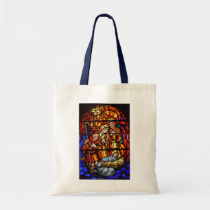 Bolso De Tela Natividad Cristal Manchado Jesús Verdadera Histori