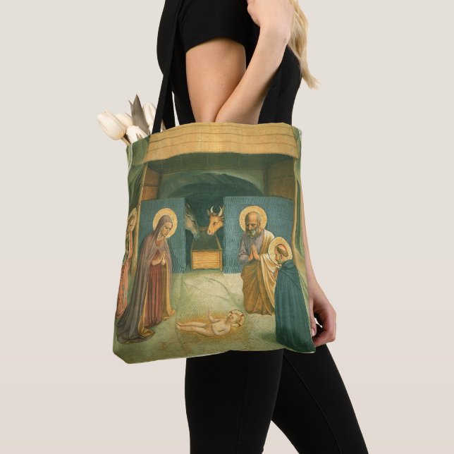 Bolso De Tela Natividad de Fra Angelico (Detalle)