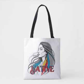 Bolso De Tela Nativo