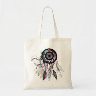 Bolso De Tela Nativo americano artístico moderno Dreamcatcher