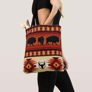 Bolso De Tela Nativo-americano indígena Tote Bag