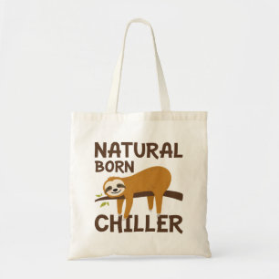 Bolso De Tela Natural Born Chiller