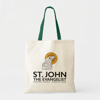 Bolso De Tela Natural green tote 