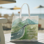 Bolso De Tela Naturaleza acuarela Vamos a comenzar la próxima av<br><div class="desc">Naturaleza acuarela Vamos a comenzar la próxima aventura</div>