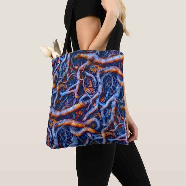 Bolso De Tela Naturaleza asfixiante (Detalle)