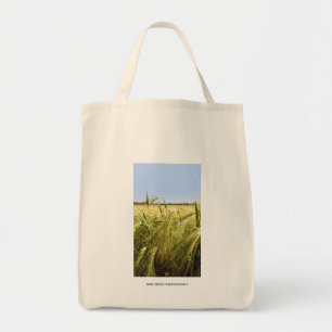 Bolso De Tela Naturaleza Botánica del Grano de Centeno