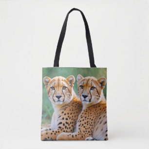 Bolso De Tela Naturaleza de los animales guepardo