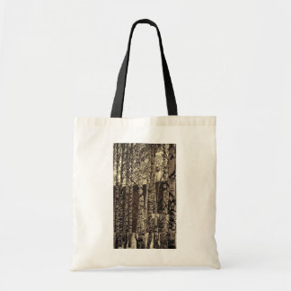 Bolso De Tela Naturaleza de los bosques de árboles de aves
