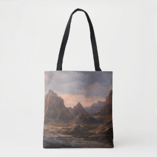 Bolso De Tela Naturaleza del desierto