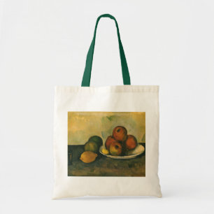 Bolso De Tela Naturaleza muerta con manzanas de Paul Cezanne