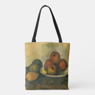 Bolso De Tela Naturaleza muerta con manzanas de Paul Cezanne