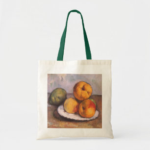 Bolso De Tela Naturaleza Muerta con Membrillos, Manzanas y Peras