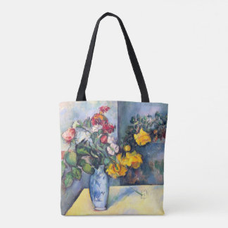 Bolso De Tela Naturaleza muerta Flores en un jarrón por Paul Cez