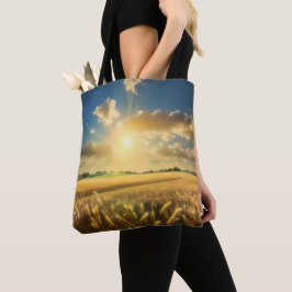 Bolso De Tela Naturaleza personalizada de imagen de dos caras pe