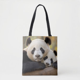 Bolso De Tela Naturaleza salvaje de Panda Animal Wild Beauty Fre