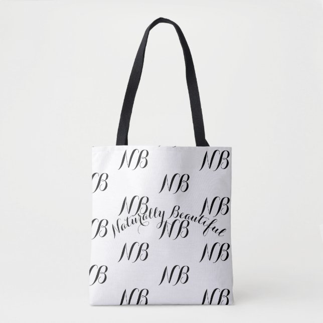 Bolso De Tela Naturalmente bello (Anverso)