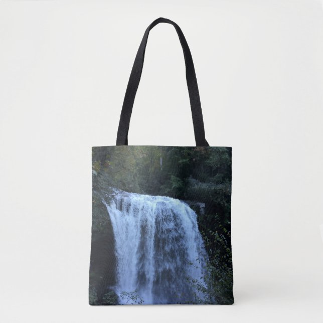 Bolso De Tela Nature Lovers Beautiful Waterfall Tote  (Anverso)