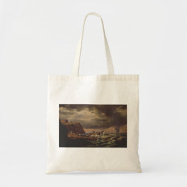 Bolso De Tela Naufragio en la costa noruega por Johan Dahl 