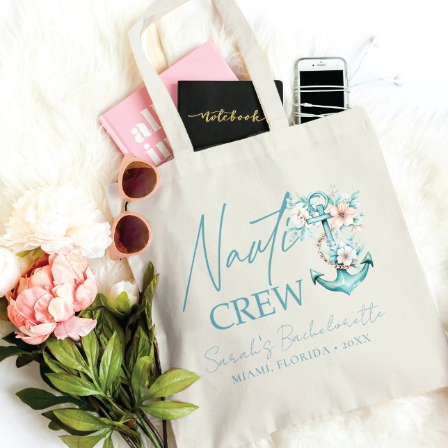 Bolso De Tela Nauti Crew Personalizado del partido Cruise Bachel (Subido por el creador)
