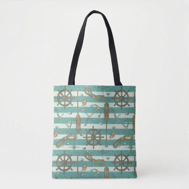 Bolso De Tela Náutico (Anverso)