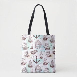 Bolso De Tela Náutico