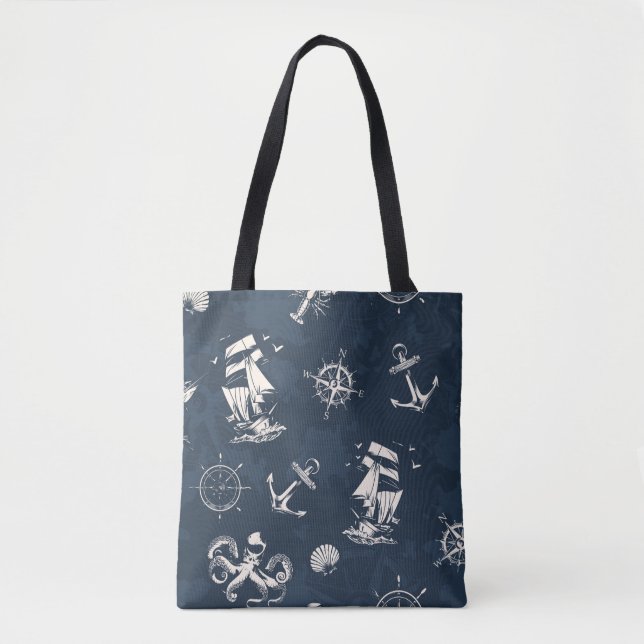 Bolso De Tela Náutico (Anverso)