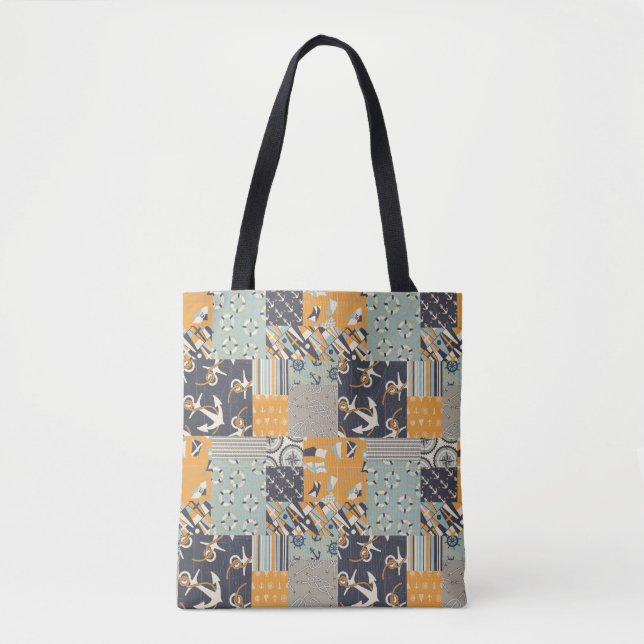 Bolso De Tela Náutico (Anverso)
