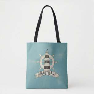 Bolso De Tela Náutico,Timón de Barco,Marinero