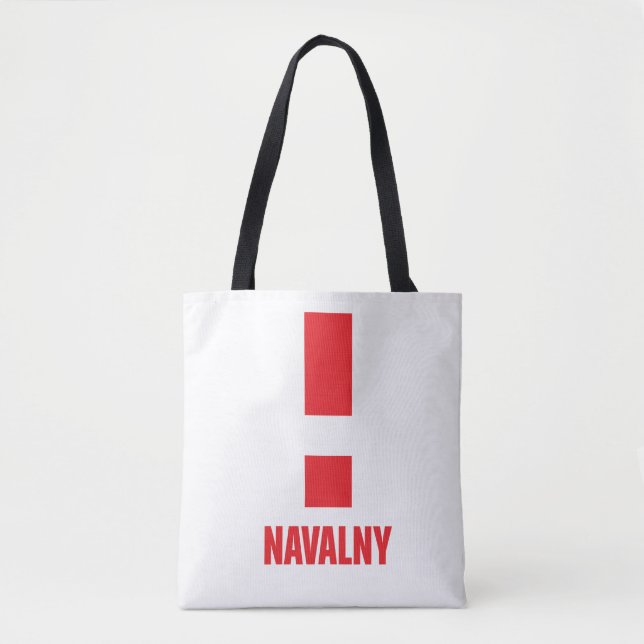 BOLSO DE TELA ¡NAVALNY! (Anverso)
