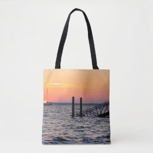 Bolso De Tela Navarre Florida Santa Rosa Sunrise