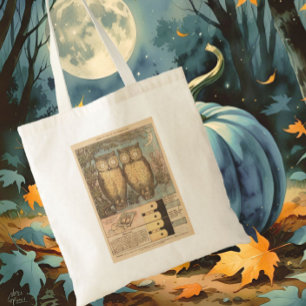 Bolso De Tela Nave vintage lindo arte de caída
