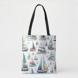 Bolso De Tela Navega lejos